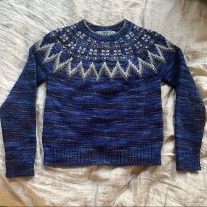 Beautiful 100% wool fairisle sweater
